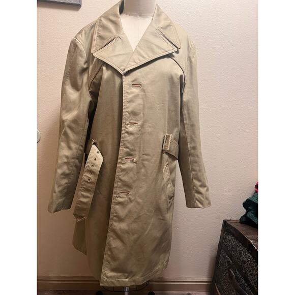Baracuta Classic Long Trench Coat Size L - Picture 2 of 13